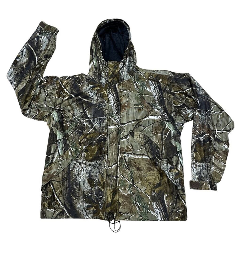 Gamehide Hunting Jacket Realtree Camo Men’s Sz XL Hush Hide -Soft Silent Fabric